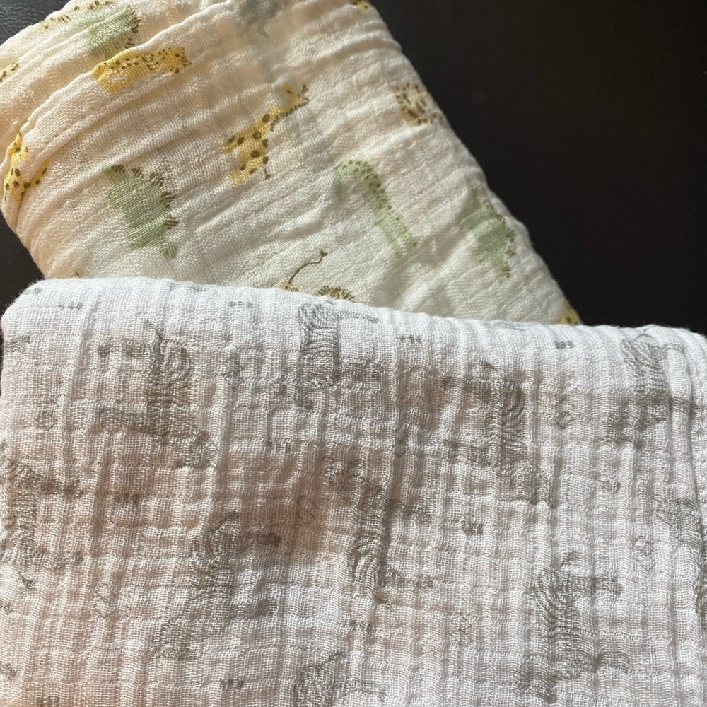 Modern Baby Swaddle Blanket